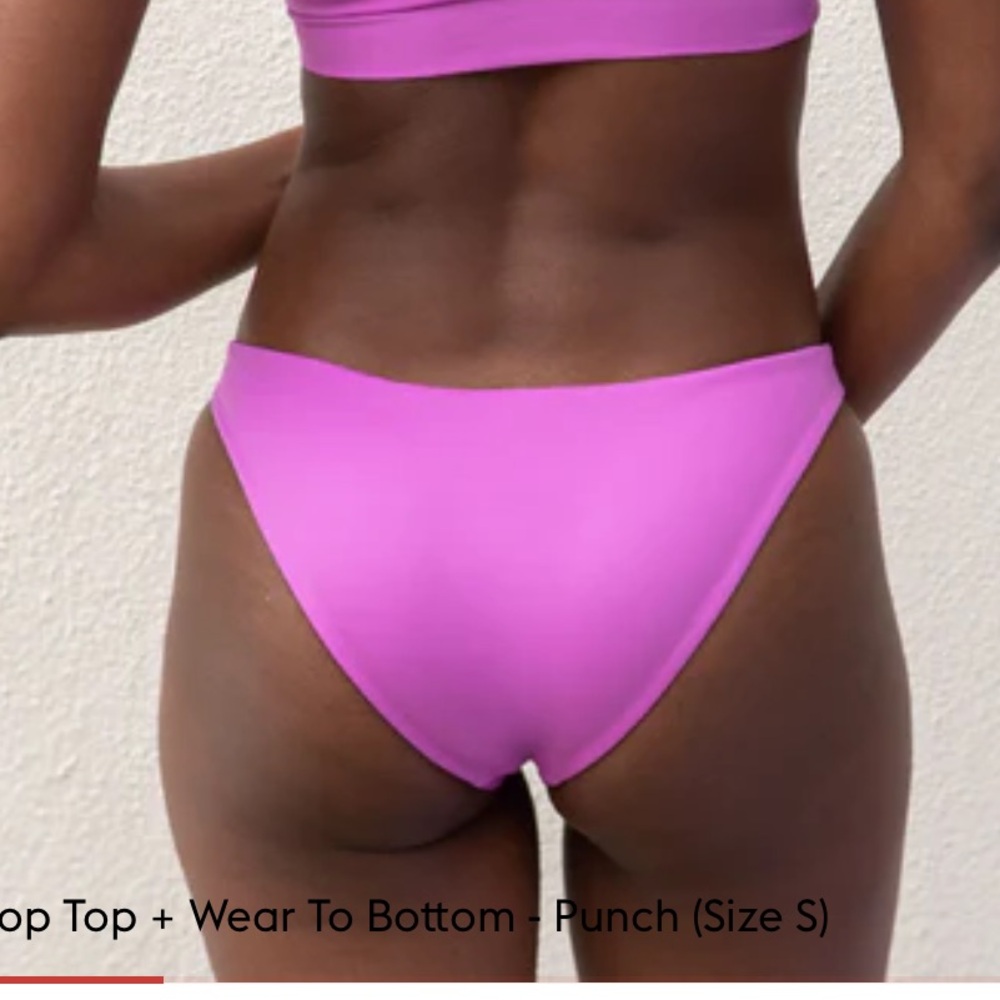 NWT left on Friday wear to bottom punch purple